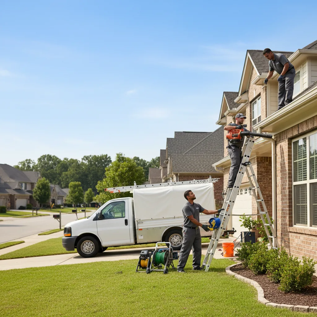 Home Gutter Service in Harrisburg, NC near me